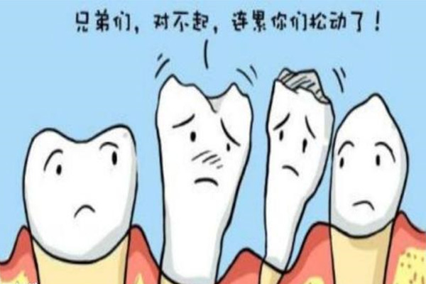 一颗牙齿松动并且牙龈肿痛吃什么药(一颗牙齿松动并且牙龈肿痛