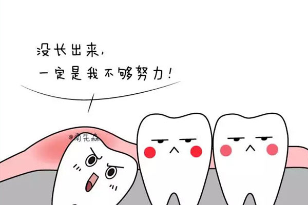 什么原因长智齿牙