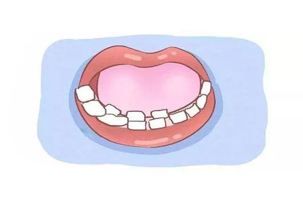 牙掉之后有个小肉揪正常吗(牙掉之后