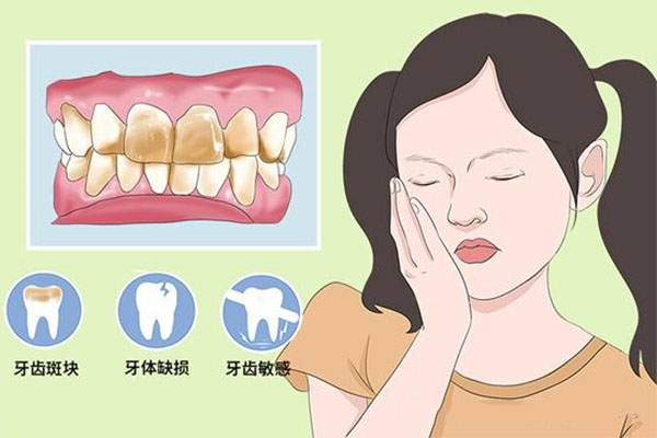 牙齿磨损严重造成过敏疼痛怎么治疗