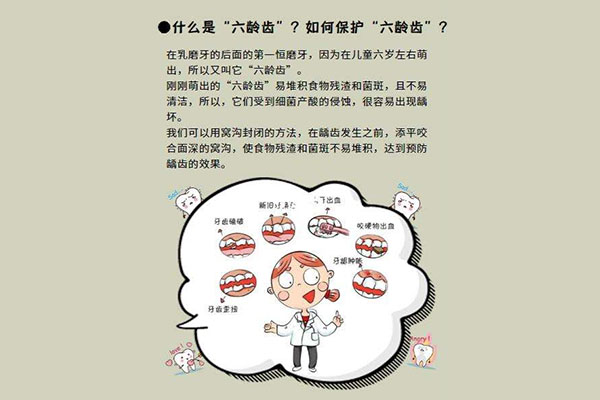 六龄齿前面一颗牙会换吗怎么办(六龄